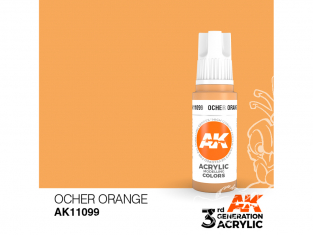 Ak interactive peinture acrylique 3G AK11099 Ocre orange 17ml