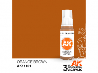 Ak interactive peinture acrylique 3G AK11101 Marron orange 17ml