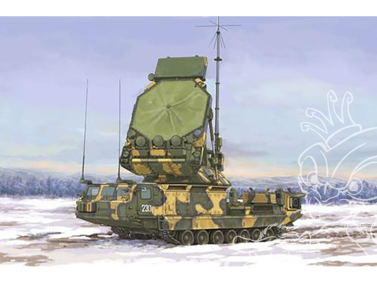 TRUMPETER maquette militaire 09522 S-300V 9S32 Radar Russe 1/35