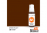 Ak interactive peinture acrylique 3G AK11107 Rouille foncée 17ml