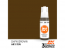 Ak interactive peinture acrylique 3G AK11109 Marron foncé 17ml