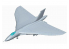 Trumpeter maquette avion 03931 Avro Vulcan B.MK2 1/144