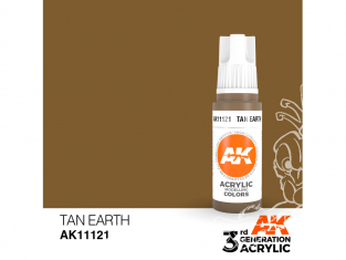 Ak interactive peinture acrylique 3G AK11121 Tan terre 17ml