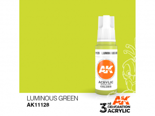 Ak interactive peinture acrylique 3G AK11128 Vert lumineux 17ml