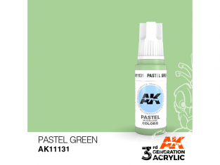 Ak interactive peinture acrylique 3G AK11131 Vert pastel 17ml