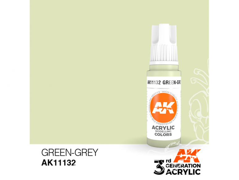 Ak interactive peinture acrylique 3G AK11132 Vert gris 17ml