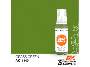 Ak interactive peinture acrylique 3G AK11140 Vert herbe 17ml