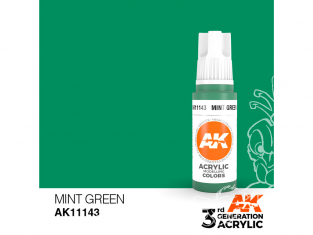 Ak interactive peinture acrylique 3G AK11143 Vert menthe 17ml