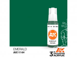 Ak interactive peinture acrylique 3G AK11144 Emeraude 17ml