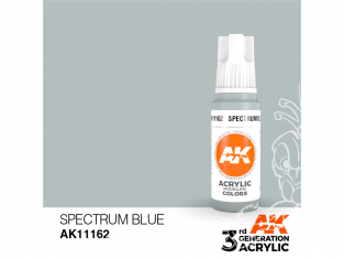 Ak interactive peinture acrylique 3G AK11162 Bleu Spectrum 17ml