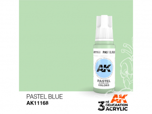 Ak interactive peinture acrylique 3G AK11168 Bleu pastel 17ml