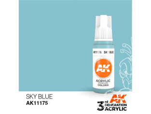 Ak interactive peinture acrylique 3G AK11175 Bleu ciel 17ml