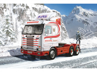 Italeri maquette camion 3944 SCANIA Streamline 143H 6x2 1/24