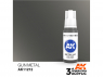 Ak interactive peinture acrylique 3G AK11212 Gun métal 17ml