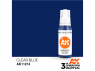 Ak interactive peinture acrylique 3G AK11214 Bleu transparent 17ml