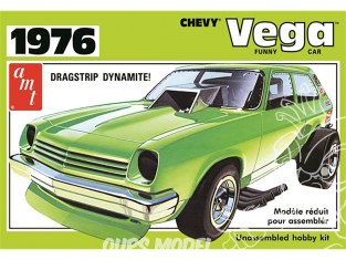 AMT maquette camion 1156 1976 Chevy Vega Funny Car 1/25