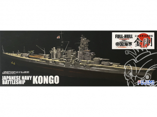 Fujimi maquette bateau 451329 Kongo 1944 Navire de la Marine Japonaise Impériale 1/700