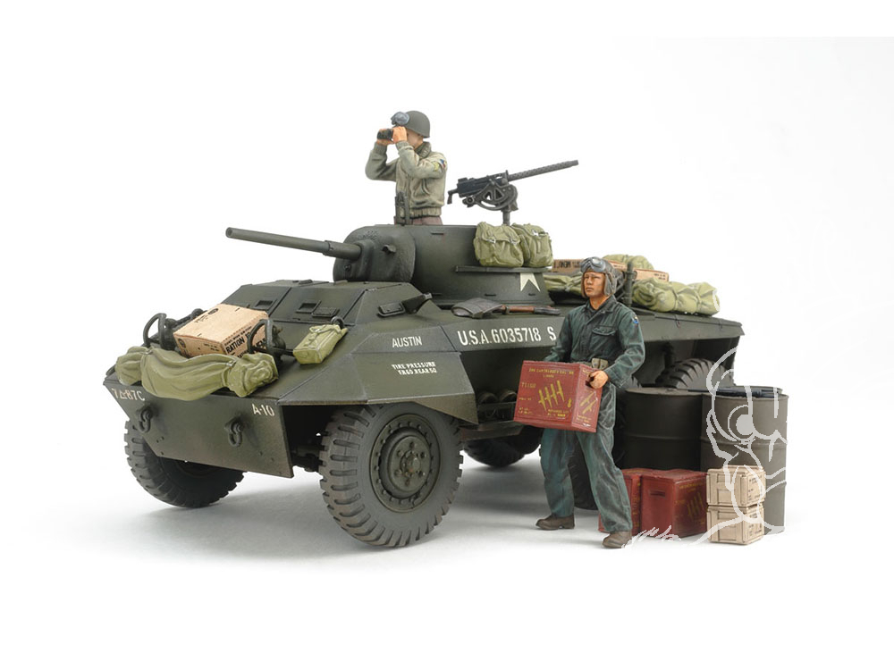 Maquette militaire Equipage Char US Fin 2ème GM - Tamiya 35347 - 1/35