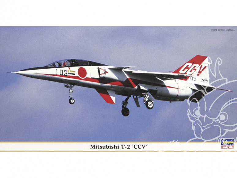 Hasegawa maquette avion 09692 Mitsubishi T-2 "CCV" 1/48