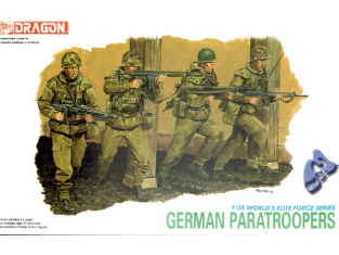 Dragon maquette militaire 3021 German Paratroopers 1/35