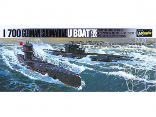 HASEGAWA maquette sous marins 901 Sous-marin allemand U-boot 7C et 9C 1/700