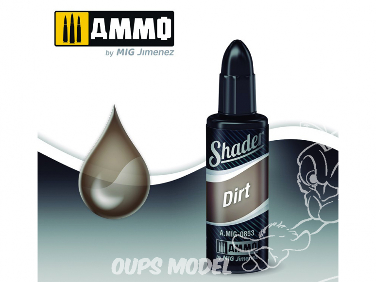 MIG Shader acrylique 853 Saleté 10ml