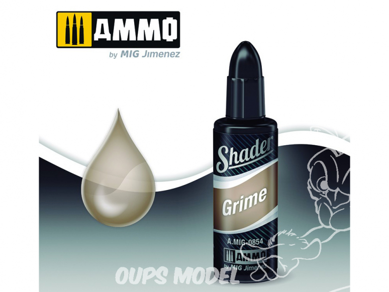 MIG Shader acrylique 854 Crasse 10ml