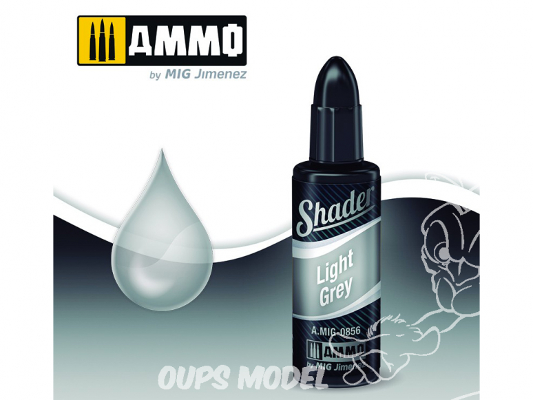 MIG Shader acrylique 856 Gris clair 10ml