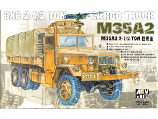 Afv Club maquette militaire 35004 M35A2 6X6 2-1/2 TON CAMION DE TRANSPORT US 1/35
