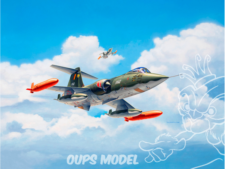 Nombre D'antonov 124 Dans Le Monde Revell maquette avion 63879 Model Set F-104 G Starfighter RNAF/BAF