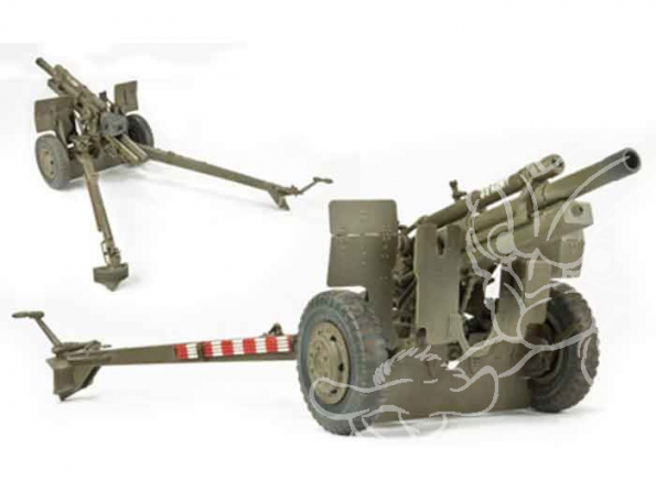 Afv Club maquette militaire 35191 US 105mm HOWITZER M101 A1 avec carriage M2 A2 1/35