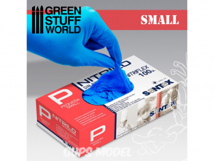 Green Stuff 26690 Gants en Nitrile taille Petit 6-7