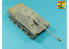 Aber 35L305 Fut de Canon de 8,8 cm en une partie Pak 43/3 L / 71 pour Jagdpanther Ausf G1 early (Takom) 1/35