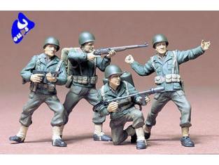 Tamiya maquette militaire 35013 Infanterie US 1/35