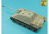 Aber 35G36 Grilles pour Sd.Kfz.173 Jagdpanther Ausf.G1 et G2 early pour kit Takom 1/35