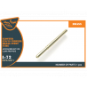 Clear Prop kit d'amelioration avion CPA72011 Tube de Pitot en laiton Gloster E28 / 39 Pioneer 1/72