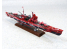 Aoshima maquette bateau 17203 Haguro Croiseur lourd Ars Nova 1/700