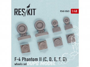 ResKit kit d'amelioration avion RS48-0065 Ensemble de F-4 Phantom II (C, D, E, F) 1/48