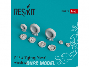 ResKit kit d'amelioration avion RS48-0023 F-16 (A) "Fighting Falcon" 1/48