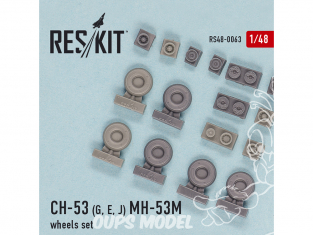 ResKit kit d'amelioration helico RS48-0063 CH-53 (G, E, J) MH-53M 1/48