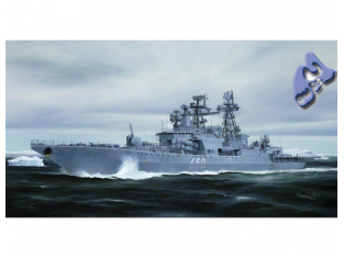 Trumpeter maquette bateau 04531 DESTROYER RUSSE ADMIRAL CHABANEN