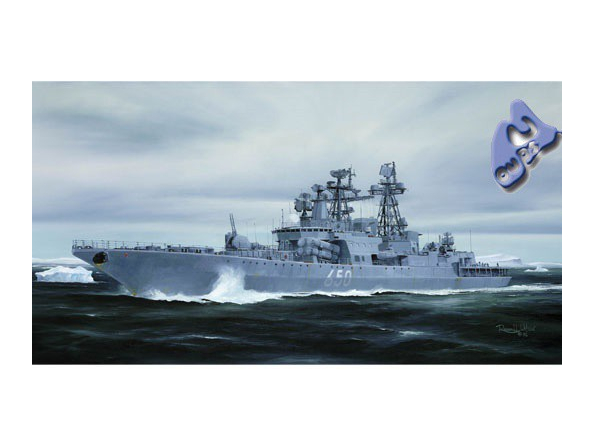 Trumpeter maquette bateau 04531 DESTROYER RUSSE ADMIRAL CHABANEN