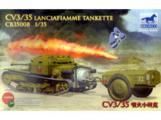 Bronco maquette militaire 35008 TANKETTE CV3/35 1/35