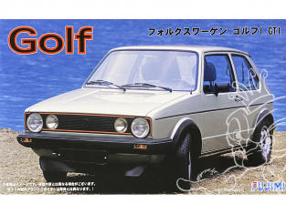 Fujimi maquette voiture 126098 Volkswagen Golf GTI restylee 1/24