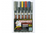 Mr Hobby GMS-105 Ensemble de 6 couleurs Gundam Marker Basic