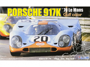 Fujimi maquette voiture 126135 Porsche 917K Le Mans 1970 Gulf Color 1/24