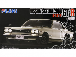 Fujimi maquette voiture 38285 Nissan Skyline 2000 GT-R KPGC10 1/24