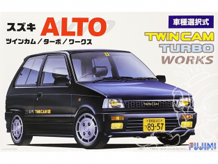 Fujimi maquette voiture 39435 Suzuki Alto TwinCam Turbo Works 1/24