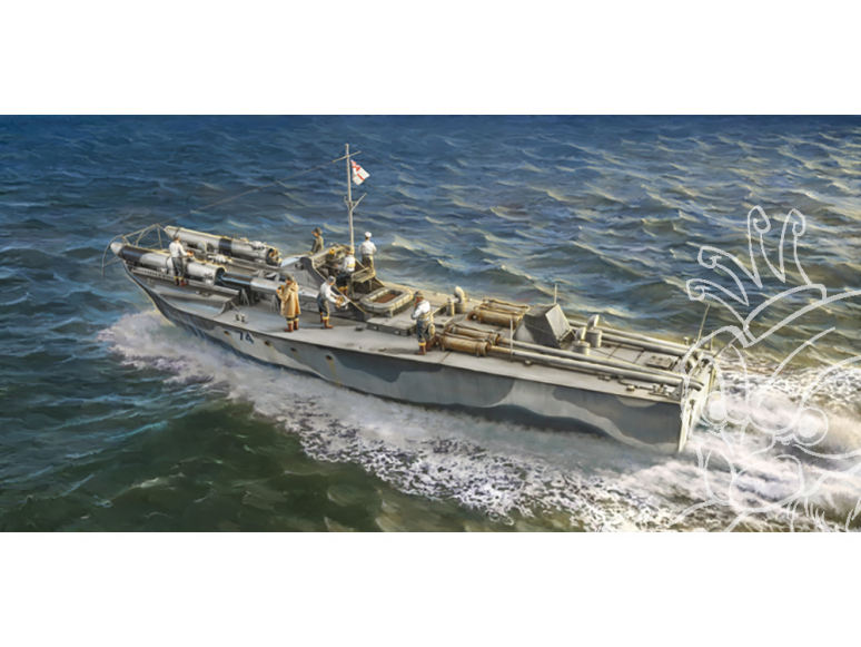 Italeri maquette bateau 5624 Vosper MTB 74 avec équipage 1/35