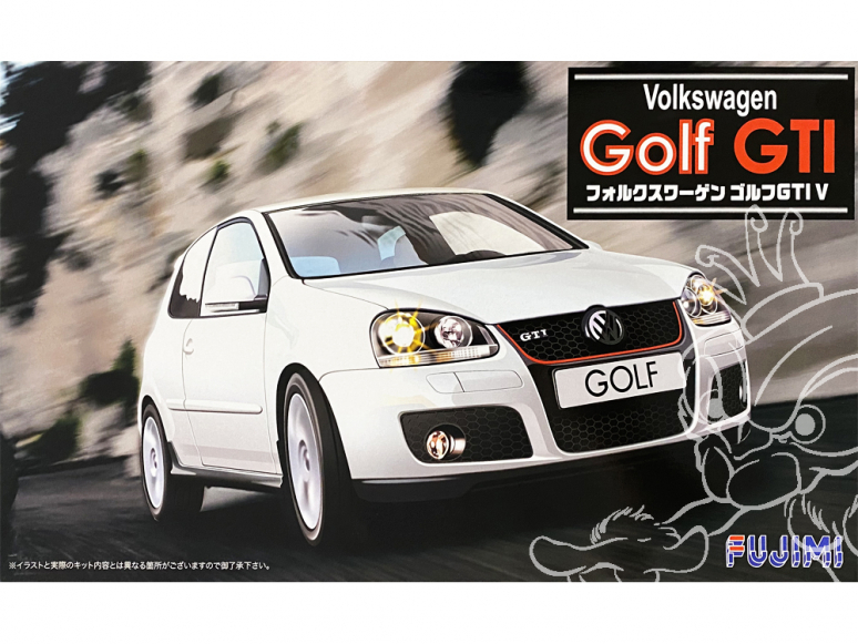 Fujimi maquette voiture 123158 Volkswagen Golf GTI 1/24